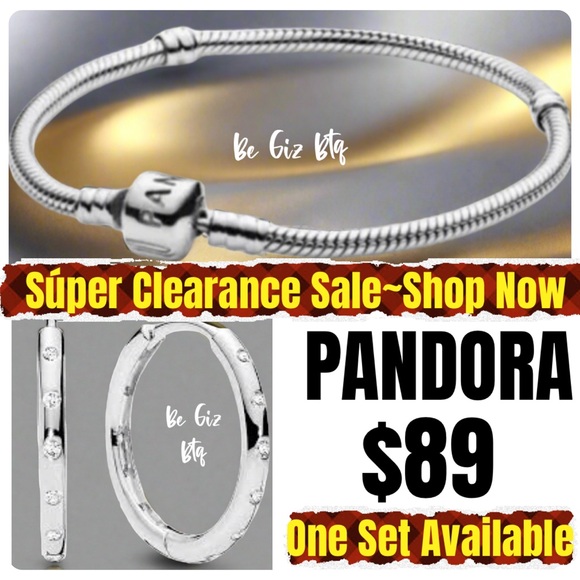 🆕Authentic PANDORA Jewelry Set  🆑 At Awesome Prices To Buy Now & Save Price Firm - Picture 1 of 1